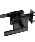 Double Sided Gate Latch For Wooden Fence Built Tough Heavy Duty Aluminum Alloy Self Locking Swing Gate Hardware