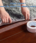 Heavy Duty Double Sided Carpet Tape 4 Inch By 30 Yard Keeps Rugs In Place On Carpet Hardwood Floors Outdoor Rugs And Stair Treads No Residue Easy To Install White