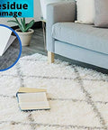 Living room with rug held by Heavy Duty Double Sided Carpet Tape 2 Inch By 40 Yard For Rug And Carpet Underlayment, promoting no residue use.