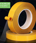 Ultra Thin Clear Double Sided Mounting Tape Heavy Duty 2 Inch By 82 Feet All Purpose Strong Adhesion For LCD Screens LED Displays Crafts
