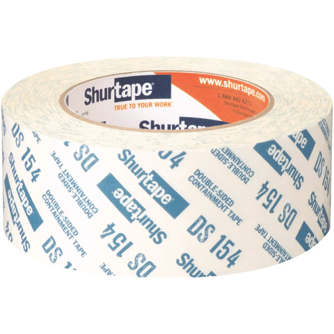 Roll of Double Sided Containment Tape For Painting And Remodeling Sticks To Plastic Sheets Pro Painter Quality Easy To Tear