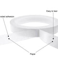 Ultra Thin Double Sided Craft Tape For Card Making Scrapbooking Gift Wrapping And Office And School Use Tear By Hand With Paper Backing