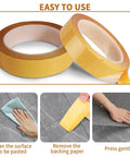 Heavy Duty Double Sided Fabric Tape 1 Inch By 33 Feet Sticky As Heck Carpet And Rug Tape For Hardwood Tile Plastic Surfaces steps