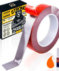1-Inch Wide Double Sided Foam Tape For Outdoor Use Waterproof Heavy-Duty Mounting Tape With Super Strong Adhesive 15 Ft Length