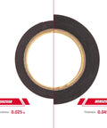 Heavy Duty Double Sided Foam Tape 0.5 Inch By 15.4 Feet 5925 Mega Sticky Mounting Tape for automotive and home use, black