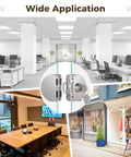 Stainless Steel Glass Door Lock Double Sided For Half Inch Glass Or Sliding Doors Brushed Finish Includes 3 Keys Copper Core With office and storefront applications.