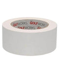 Double Sided Golf Club Grip Tape Adhesive, 48mm By 18yd Roll, Solvent Activated, visible from the side showing label inside the roll