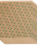 Five sheets of Double Sided Adhesive Transfer Tape For 3D Printing Build Plates, 468MP Game Changing Bond, 10x10 Inch PEI Sheets Mounting Tape.