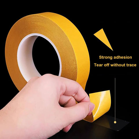 Ultra Thin Heavy Duty Double Sided Tape 2 Inch By 66 Feet Clear Mounting Tape For Walls Woodworking Crafts Arts Fabric