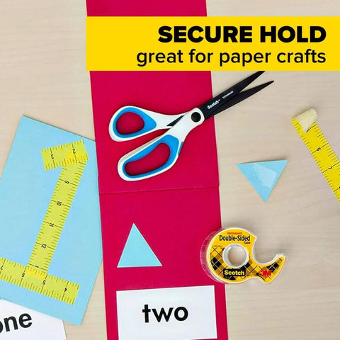 Double Sided Tape With Dispenser For Gift Wrapping And Arts And Crafts, Mess Free Bonding And Scrapbooking Glue Alternative