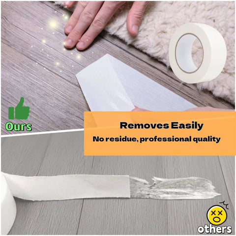 2 Inch By 40 Yards Double Sided Tape For Crafts And Scrapbooking Clear Strong Adhesive With Easy Tear Paper Backing shown in use