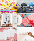 2 Inch By 40 Yards Double Sided Tape For Crafts And Scrapbooking Clear Strong Adhesive With Easy Tear Paper Backing in use for crafts.