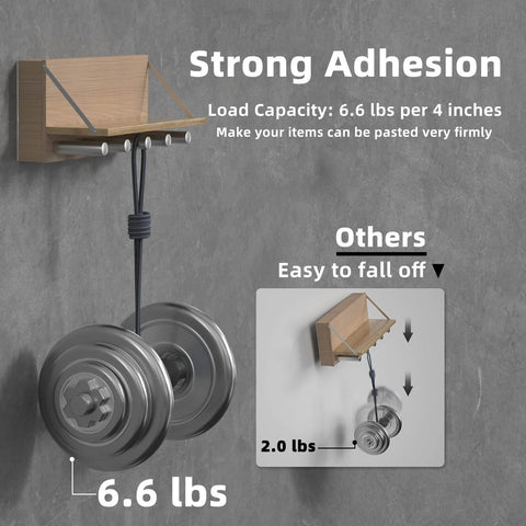 Heavy Duty Double Sided Tape Nano Clear Mounting Tape Sixteen Point Four Feet Extra Large Removable Traceless Adhesive holding weights
