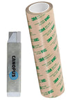 Double Sided Transfer Sheet 468MP Adhesive Tape For 3D Printing Build Plates Bonding PEI Sheets And Other Print Surfaces Built To Stick Dual Sided Adhesive 12 In By 5 Yd Roll For Easy Mounting And Attaching next to packaging box