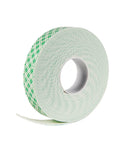 Double Sided Urethane Foam Tape Go To Bonding And Mounting, Gap Filling With Strong Acrylic Adhesive, white, 0.75 inch by 5 yard roll