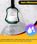 Waterproof heavy-duty foam tape holding a water bottle, showcasing 1-Inch Wide Double Sided Foam Tape For Outdoor Use Waterproof Heavy-Duty Mounting