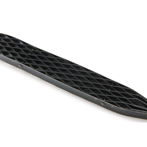 Close-up of double sided wood rasp with coarse and fine blades for fast shaping in 200mm or 250mm sizes, fixed handle.