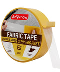 Double Sided Woodworking Tape For Templates And CNC Residue Free Mesh Adhesive That Delivers Rock Solid Grip For Routing Anchoring And Splicing Industrial Grade Strong Hold Three Quarters Inch Wide By 66 Feet Long visible in roll