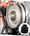 Sturdy Type Double Slot Pulley Gas Engine Groove V-belt Sheave Replacement Belt Pulley Wheel for Easy Mounting close-up