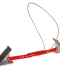 OneStep Wheel Chock Double Pack For Tandem Axle Trailers And RVs, 16 To 24 Inch Long, easy stand up setup displayed