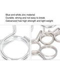 250 Piece Hose Tube Spring Clips Set Double Wire Hose Clamps 5mm To 14mm For Air Water And Silicone Hoses Irrigation Applications High Capacity Box With 10 Sizes Ideal For DIY Projects