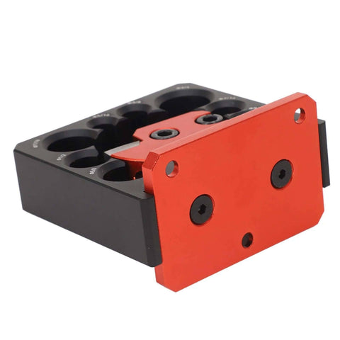 Dowel Maker Jig Kit For Woodworking That Diyers Love Electric Drill Dowel Cutter With Eight Hole Guide Adjustable Plate