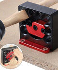 Eight Hole Dowel Maker Jig Kit For Woodworking With Aluminum Alloy Construction Built For Durability Quick Drill Guide For Round Rods