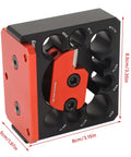 Dowel Maker Jig Kit For Woodworking That Diyers Love Electric Drill Dowel Cutter With Eight Hole Guide Adjustable Five Sixteenth To Three Quarter Inch Dowel Plate Carbide Inserts For Smooth Cuts And Long Lasting Performance visible in aluminum.