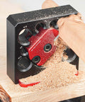 Dowel Maker Jig Kit For Woodworking That Diyers Love Electric Drill Dowel Cutter With Eight Hole Guide cutting dowel