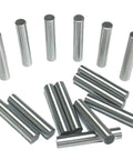 Heavy Duty 3/16 Inch By 1 Inch Dowel Pins 15 Pack For Woodworking And Shelving Alloy Steel Ground Precision Pins