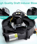Furnace Draft Inducer Blower Motor Assembly Drop In Replacement For Goodman Furnaces Replaces 0171M00001S 22307501