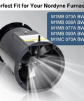 Draft Inducer Motor 903404 For Nordyne Nortek Intertherm Furnaces M1MB 070A BW Inducer Replacement 120 Volt 60 Hz 38 Watt