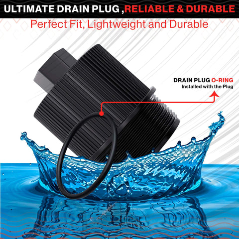 Durable Pentair Drain Plug Replacement Fits FNS Plus Clean And Clear Plus Quad DE Filters Includes O Ring For Leak Free Seal