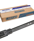 Two Pairs 18 Inch Soft Close Drawer Slides Heavy Duty Cabinet Rails With Full Extension Ball Bearing Design boxed and single slide