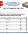 Measurement guide for choosing 22 Inch Euro Drawer Slides Pack of 8 for Face Frame and Frameless Cabinets, 75 Lb Capacity