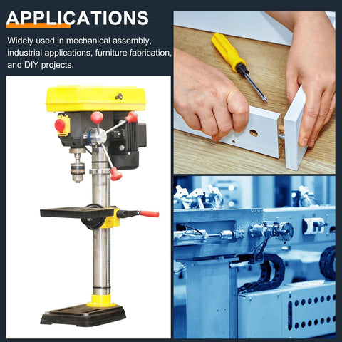HARFINGTON 25pcs Dowel Pins, M5x40mm stainless steel, cylindrical shelf support pegs, silver