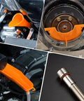 Oil Change Kit For Harleys And Big Twins With 50 Pcs O Ring Primary Drain Plugs, Drip Free Oil Filter Funnel, Crankcase Fill Funnel