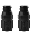 Drip Irrigation Pressure Regulator Keeps 25 PSI On Point For Consistent Watering, Three Quarters Inch Hose Thread Inlet To Three Quarters Inch Hose Thread Outlet, Universal Fit For Rain Bird HT07525PSI Regulator Parts And Other Drip Systems, two-pack