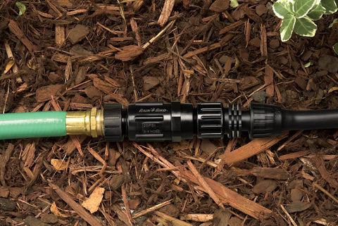 Drip Irrigation Pressure Regulator 25 PSI For Garden Hoses And Drip Lines Three Quarter Inch Female Hose Thread To Male Hose Thread in garden