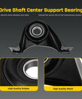 Drive Shaft Center Support Bearing Replacement For Dodge Challenger, Charger, Magnum And Chrysler 300 2005 Through 2014 Direct Fit Carrier Bearing