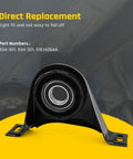 Drive Shaft Center Support Bearing Replacement For Dodge Challenger, Charger, Magnum And Chrysler 300 2005 Through 2014