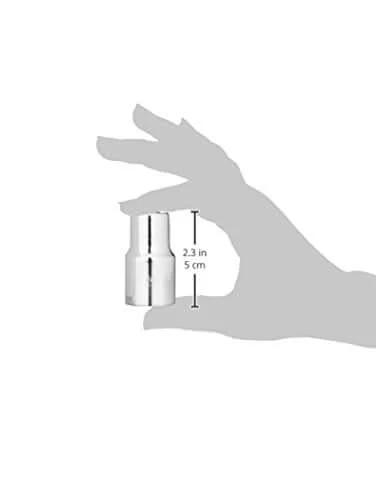 Three Eighth Inch Drive Shock Absorber Socket For GM X And J Body Cars held by hand showing size 2.3 in