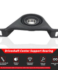 Driveshaft Center Support Bearing For Mercedes Benz 1996 2010 Fits CLS350 CLS55 CLS63 AMG E200 E230 E240 E280 E320 E420 E55 CL500 S280 S320 S350 S430 S500 S600 Replacement 2104102181 2114100181 2114100781 on white background