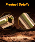 Close-up of Two Pack Driveshaft Spring Pins For Polaris RZR 570 800 900 1000 Replaces 7661913 with zinc plating for ATV UTV maintenance.