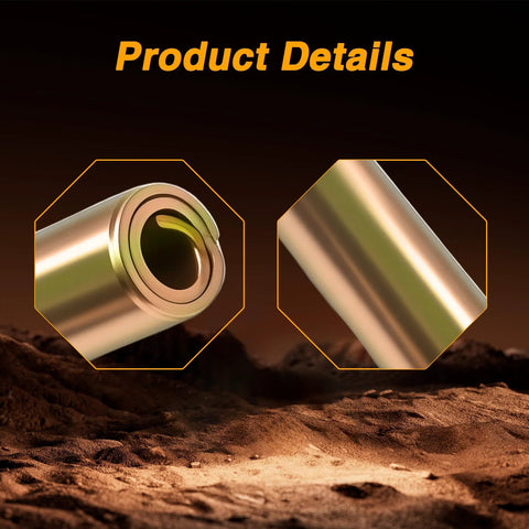 Close-up of Two Pack Driveshaft Spring Pins For Polaris RZR 570 800 900 1000 Replaces 7661913 with zinc plating for ATV UTV maintenance.