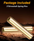 Two Pack Driveshaft Spring Pins For Polaris RZR 570 800 900 1000 Replaces 7661913 shown on textured surface