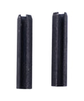 Premium Aftermarket Driveshaft Spring Pin Set 2 Pack 7661913 For Polaris RZR; black metal pins front view