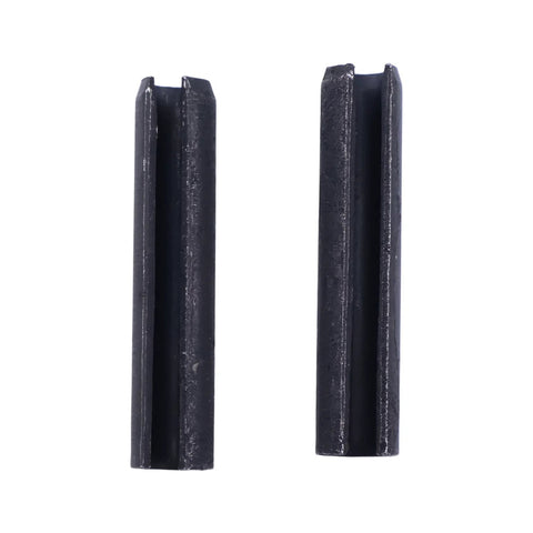 Premium Aftermarket Driveshaft Spring Pin Set 2 Pack 7661913 For Polaris RZR; black metal pins front view