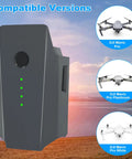 Two Pack 3830mAh 11.4V Intelligent Flight Batteries For Mavic Pro Series Including Pro, Pro Platinum, And Pro White Replacement