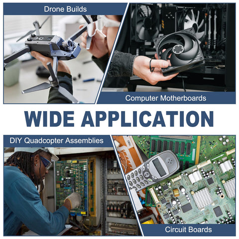 Wide application of Brass Hex Standoff Spacer Pack For Quadcopters And PCBs M3 Thread 6mm Male To 40mm Female on electronics
